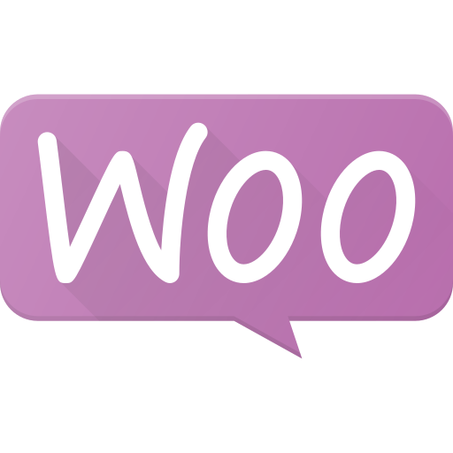 Social media, commerce, woo icon